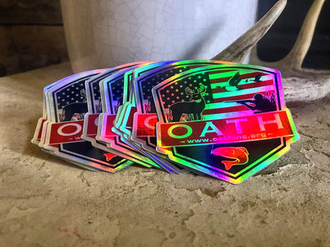 OATH HOLOGRAPHIC STICKER