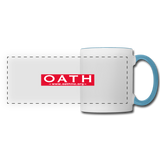 OATH Panoramic Mug - white/light blue