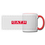 OATH Panoramic Mug - white/red