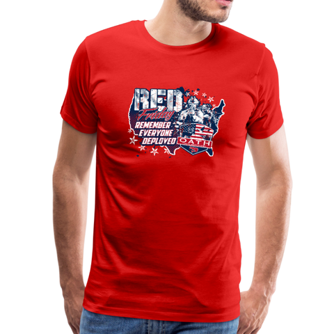 OATH RED Men's Premium T-Shirt - red