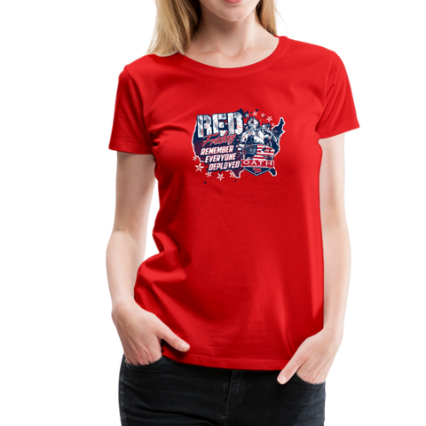 OATH RED Women’s Premium T-Shirt - red