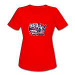 OATH RED Women's Moisture Wicking Performance T-Shirt - red