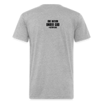 OATH PLEDGE Fitted Cotton/Poly T-Shirt - heather gray