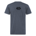 OATH PLEDGE Fitted Cotton/Poly T-Shirt - heather navy