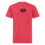 OATH PLEDGE Fitted Cotton/Poly T-Shirt - heather red