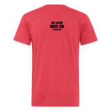 OATH PLEDGE Fitted Cotton/Poly T-Shirt - heather red