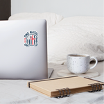 ONE NATION UNDER GOD Sticker - white matte