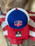 OATH RICHARDSON 112 RED WHITE AND BLUE CAP