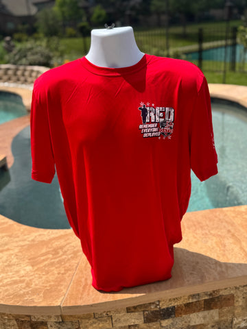 OATH RED FRIDAY SHIRT, POLYESTER