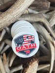 OATH 1” ROUND STICKER