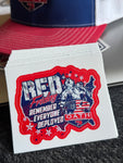OATH RED FRIDAY FULL GRAPHIC KISS CUT STICKER